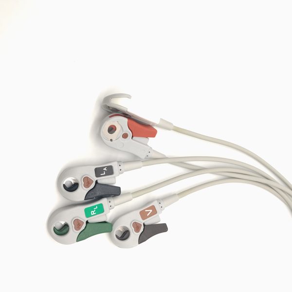 108.GE-HEALTHCARE Compatible 5 leads Holter Recorder ECG Cables and Leadwires - Image 4