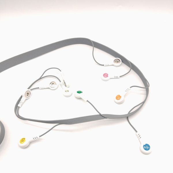 109.MGY Compatible 10 leads/12 leads Holter Recorder ECG Cables and Leadwires - Image 4