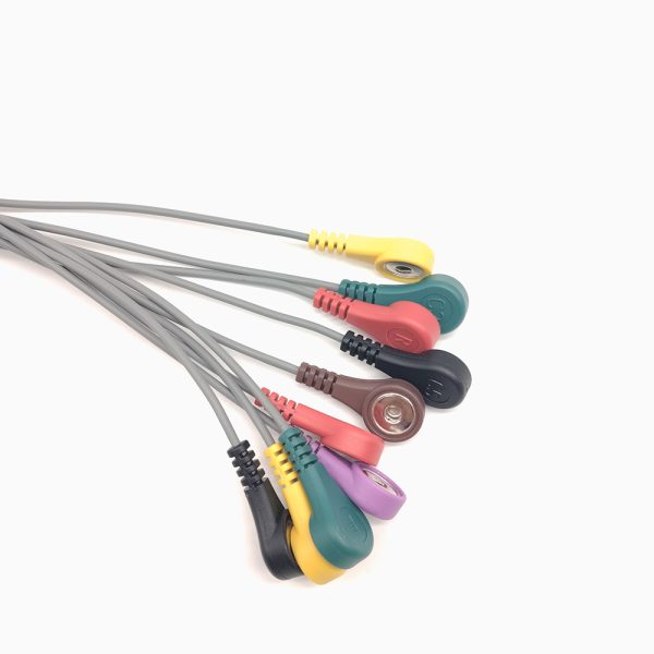 110.zoncare Compatible 10leads/12 leads Holter Recorder ECG Cables and Leadwires - Image 2