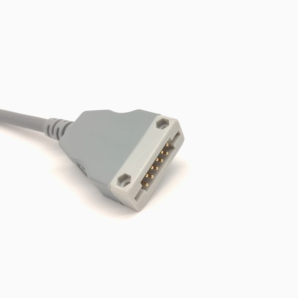 111.beneware Compatible 5 leads Holter Recorder ECG Cables and Leadwires - Image 3