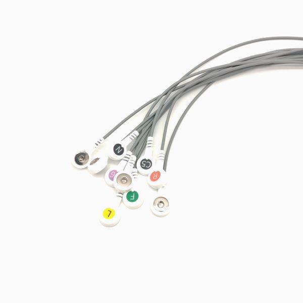 113.beneware Compatible 10leads/12 leads Holter Recorder ECG Cables and Leadwires - Image 3