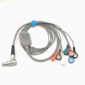 115.GE-HEALTHCARE Compatible 7 leads Holter Recorder ECG Cables and Leadwires