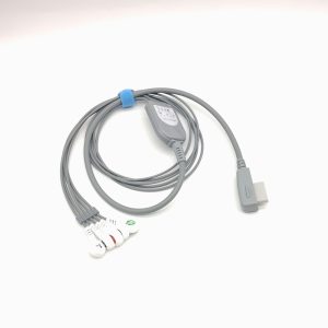 116.beneware Compatible 7 leads Holter Recorder ECG Cables and Leadwires