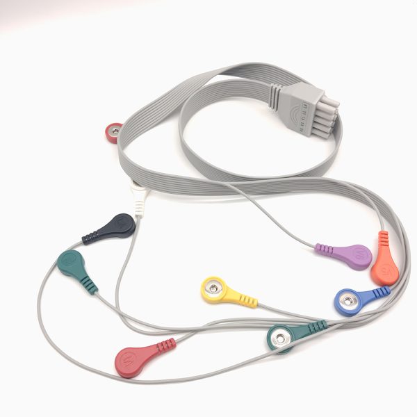 120.contec Compatible 10leads/12 leads Holter Recorder ECG Cables and Leadwires