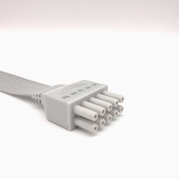 120.contec Compatible 10leads/12 leads Holter Recorder ECG Cables and Leadwires - Image 3