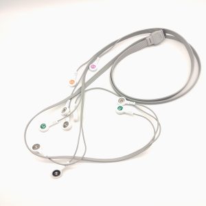 121.nihon kohden Compatible 10leads/12 leads Holter Recorder ECG Cables and Leadwires