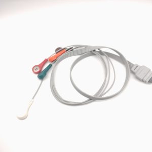 122.nihon kohden h-853d Compatible 5 leads Holter Recorder ECG Cables and Leadwires