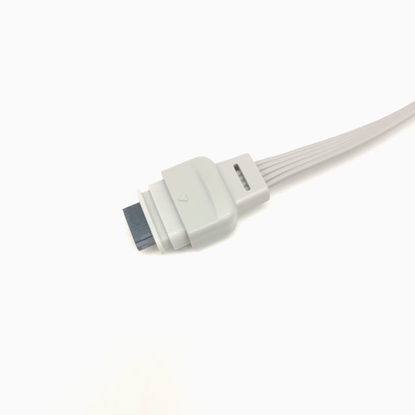 122.nihon kohden h-853d Compatible 5 leads Holter Recorder ECG Cables and Leadwires - Image 3