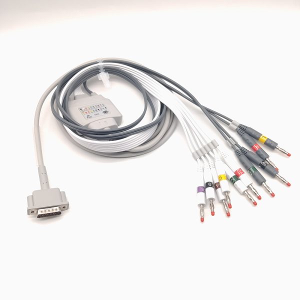 127.Philips DB15 Compatible 10leads/12 leads Direct-Connect EKG Cables