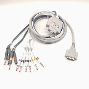 128.carewell DB15 Compatible 10leads/12 leads Direct-Connect EKG Cables