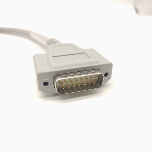 128.carewell DB15 Compatible 10leads/12 leads Direct-Connect EKG Cables - Image 2