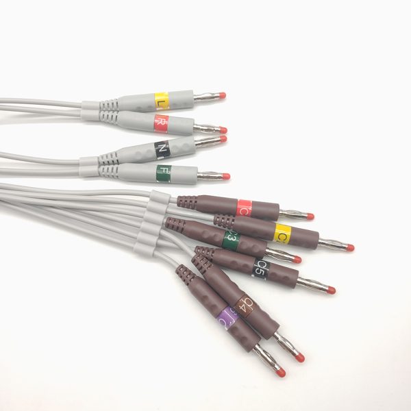 129.fukuda DB15 Compatible 10leads/12 leads Direct-Connect EKG Cables - Image 4