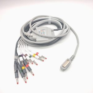 130.suzuken DB15 Compatible 10leads/12 leads Direct-Connect EKG Cables
