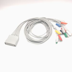 131.PHILIPS Compatible 10leads/12 leads Direct-Connect EKG Cables