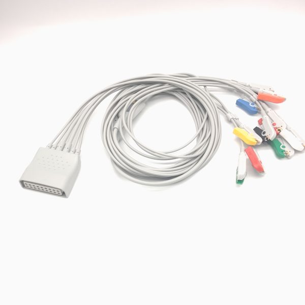 131.PHILIPS  Compatible 10leads/12 leads Direct-Connect EKG Cables