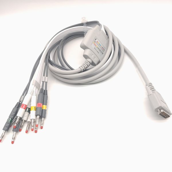 132.DB15 10leads/12 leads Direct-Connect EKG Cables