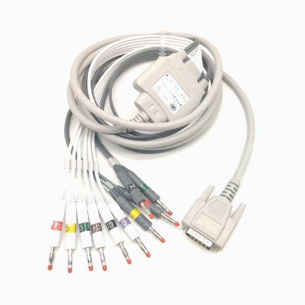 133.DB15 10 leads/12 leads Direct-Connect EKG Cables
