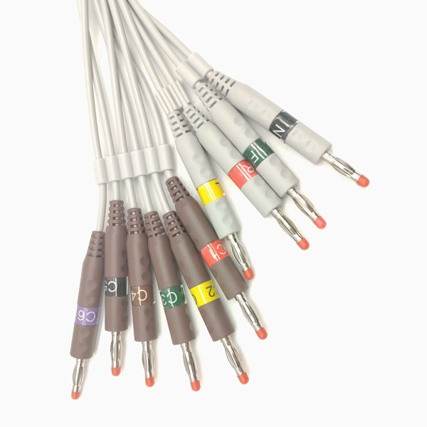 134.ge-healthcare Compatible 10 leads/12 leads Direct-Connect EKG Cables - Image 4