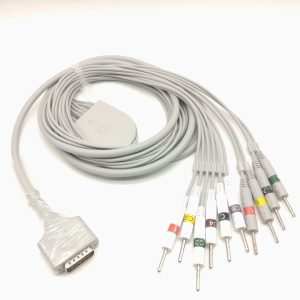 135.ge-healthcare Compatible 10 leads/12 leads Direct-Connect EKG Cables
