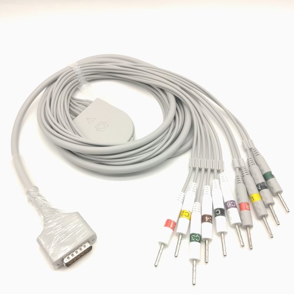 135.ge-healthcare Compatible 10 leads/12 leads Direct-Connect EKG Cables