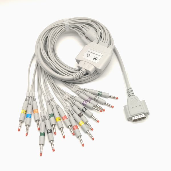 137.DMS Compatible 18 leads Direct-Connect EKG Cables - Image 2