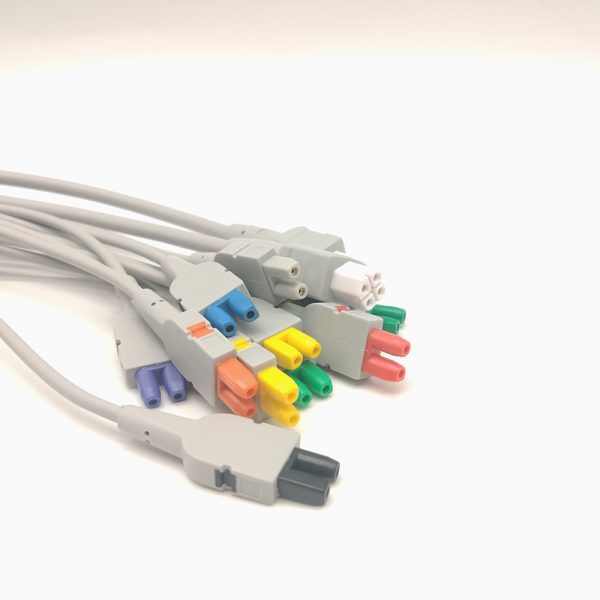 141.EDAN Compatible 18 leads Direct-Connect EKG Cables - Image 2