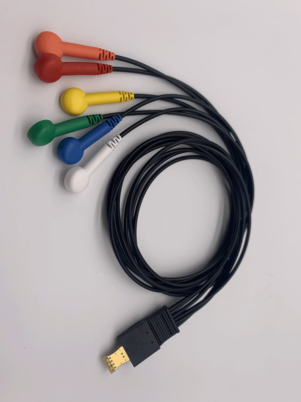6.Schiller Compatible 6leads ECG Holter Lead-wires and cables - Image 4