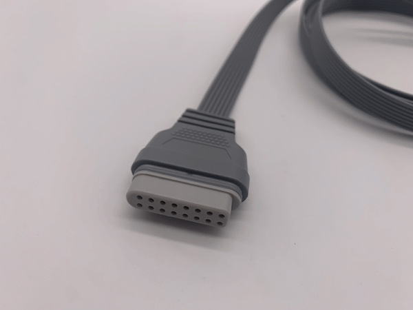 17.Edan Compatible 7 leads ECG Holter Lead-wires and cables - Image 2