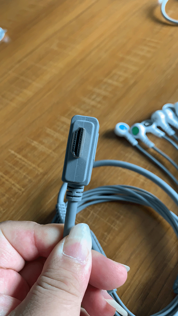 19.MEDEX Compatible 10leads/12 leads ECG Holter Lead-wires and cables