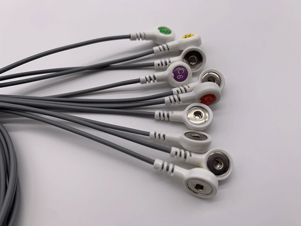 20.Mortara Compatible 5 leads ECG Holter Lead-wires and cables - Image 2