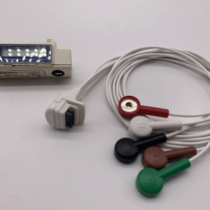 20.Mortara Compatible 5 leads ECG Holter Lead-wires and cables